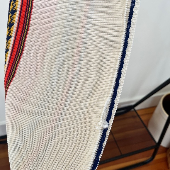 Vintage 1970s Fabric Multicolor stripes - Picture 3 of 7